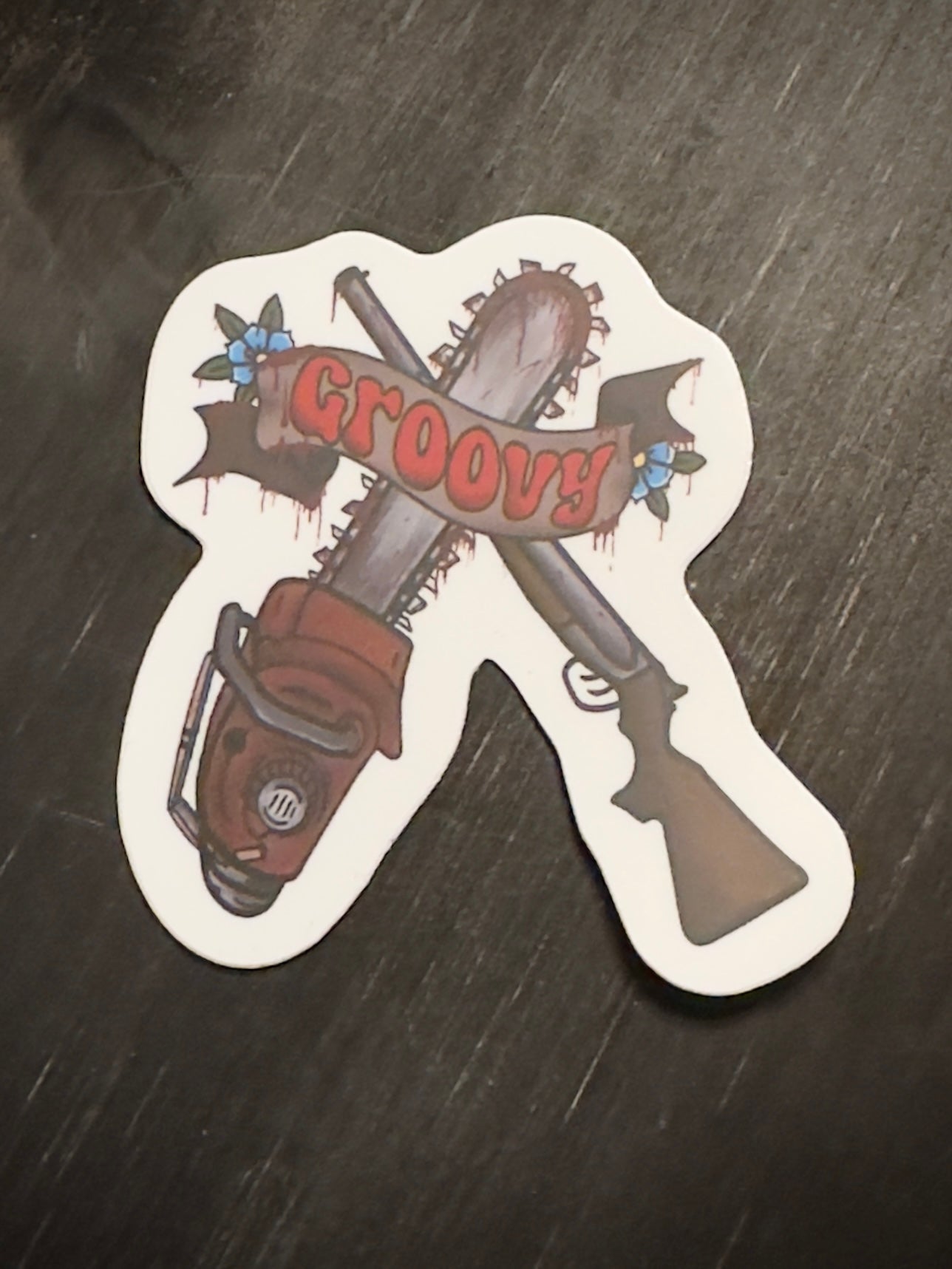 Groovy - Evil Dead | Matte Sticker