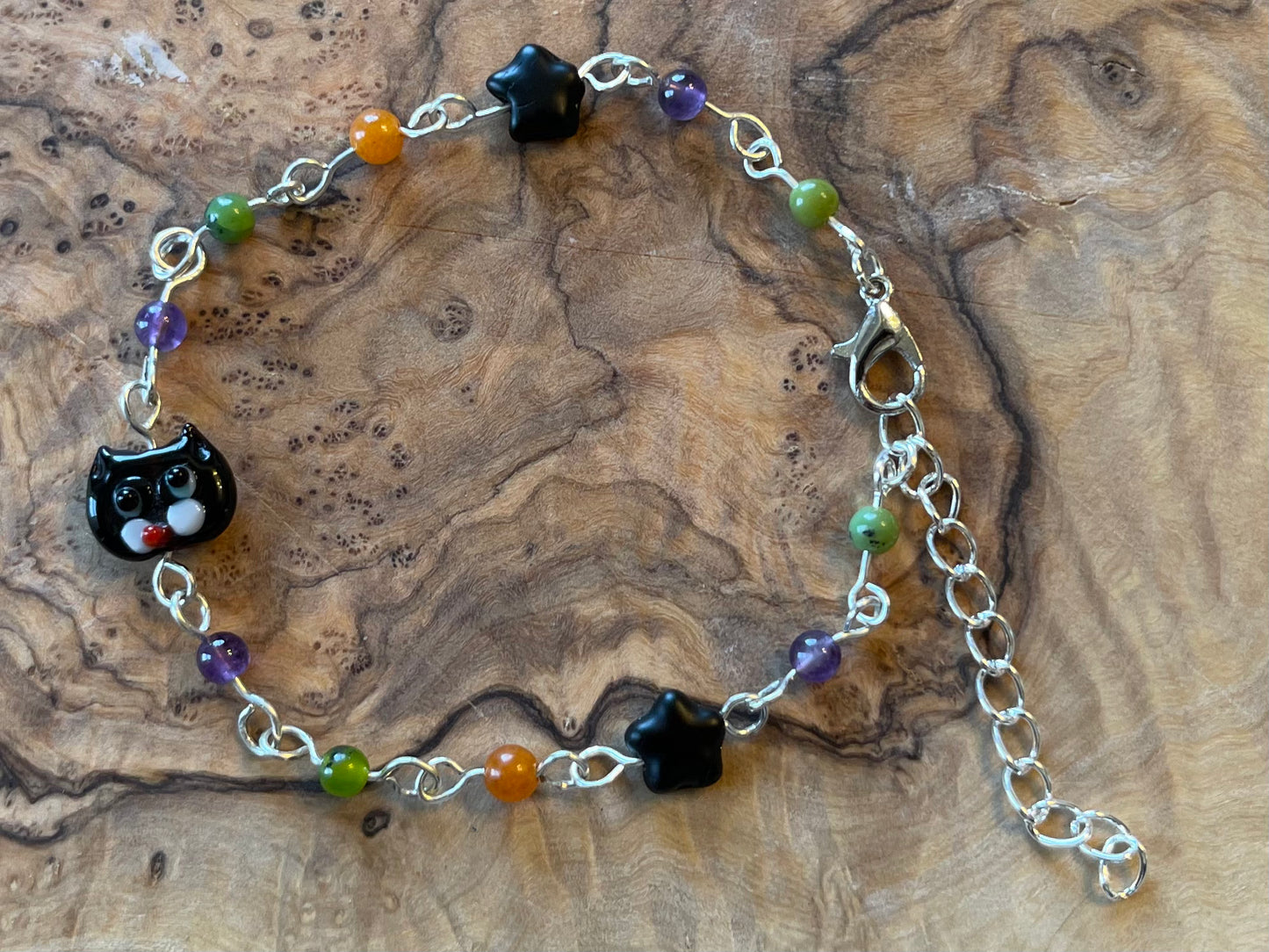 Familiar's Cat | Crystal Bracelet