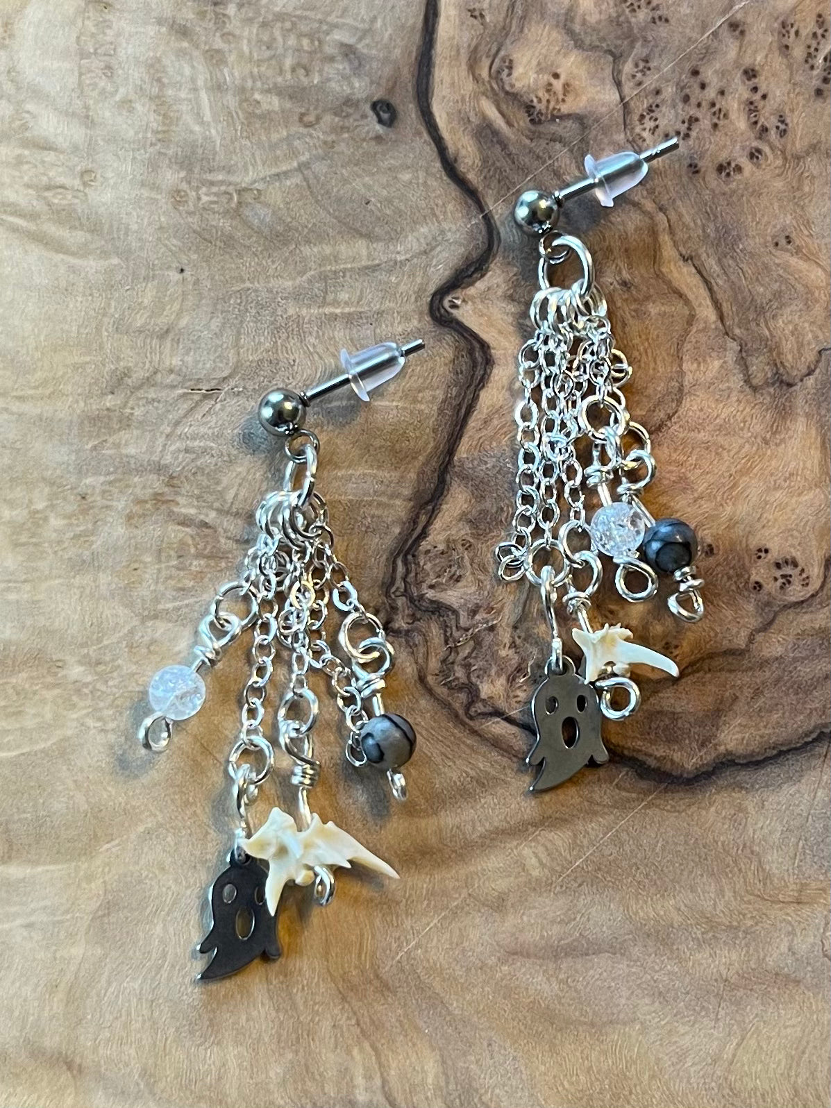 Ghost Vertebrae | Earrings