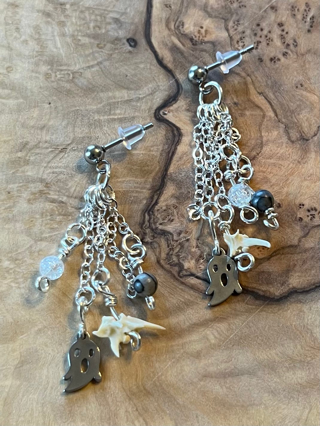 Ghost Vertebrae | Earrings