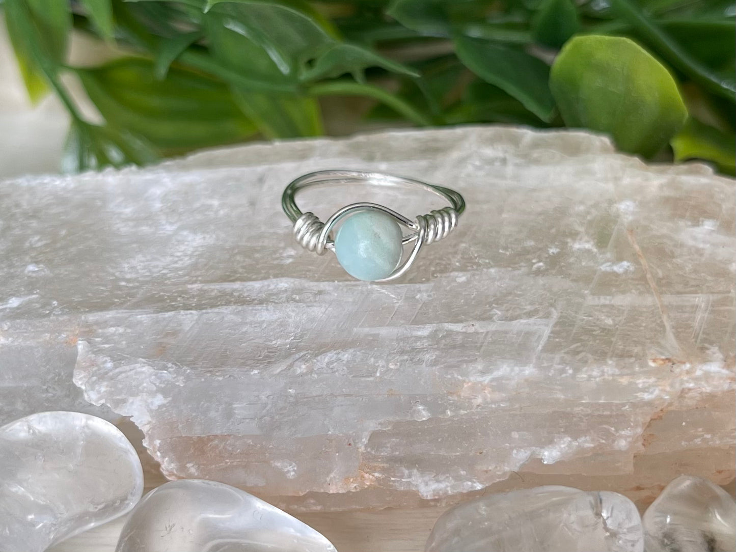 Amazonite | Small Stone Ring