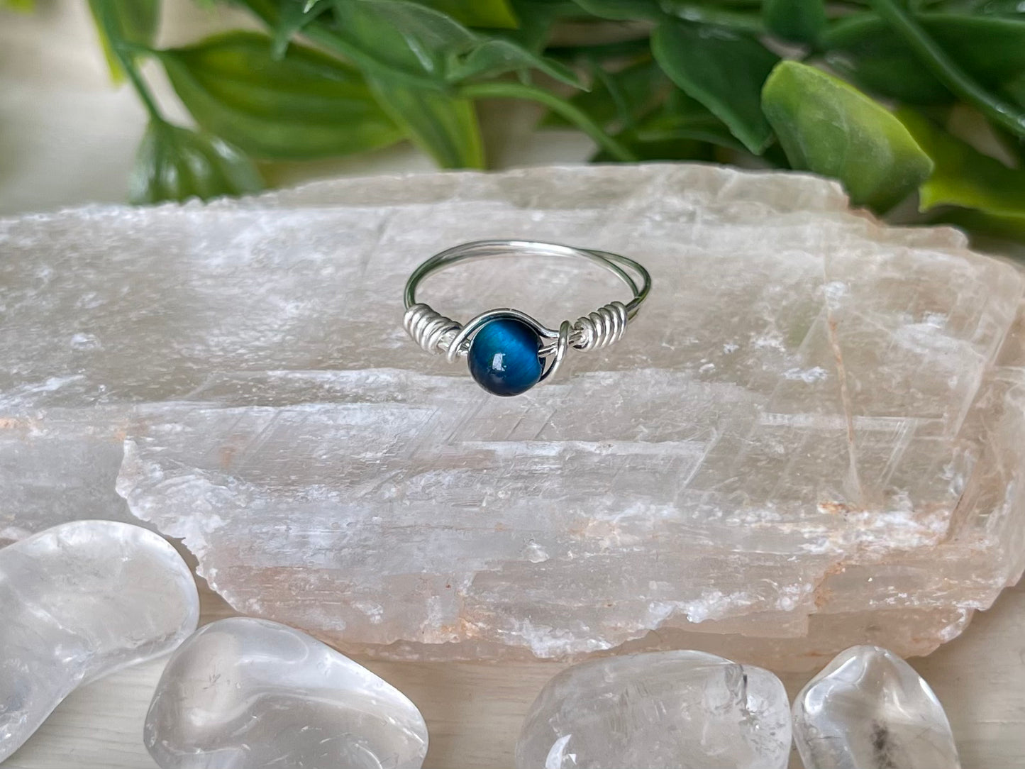 Blue Tigers Eye | Ring