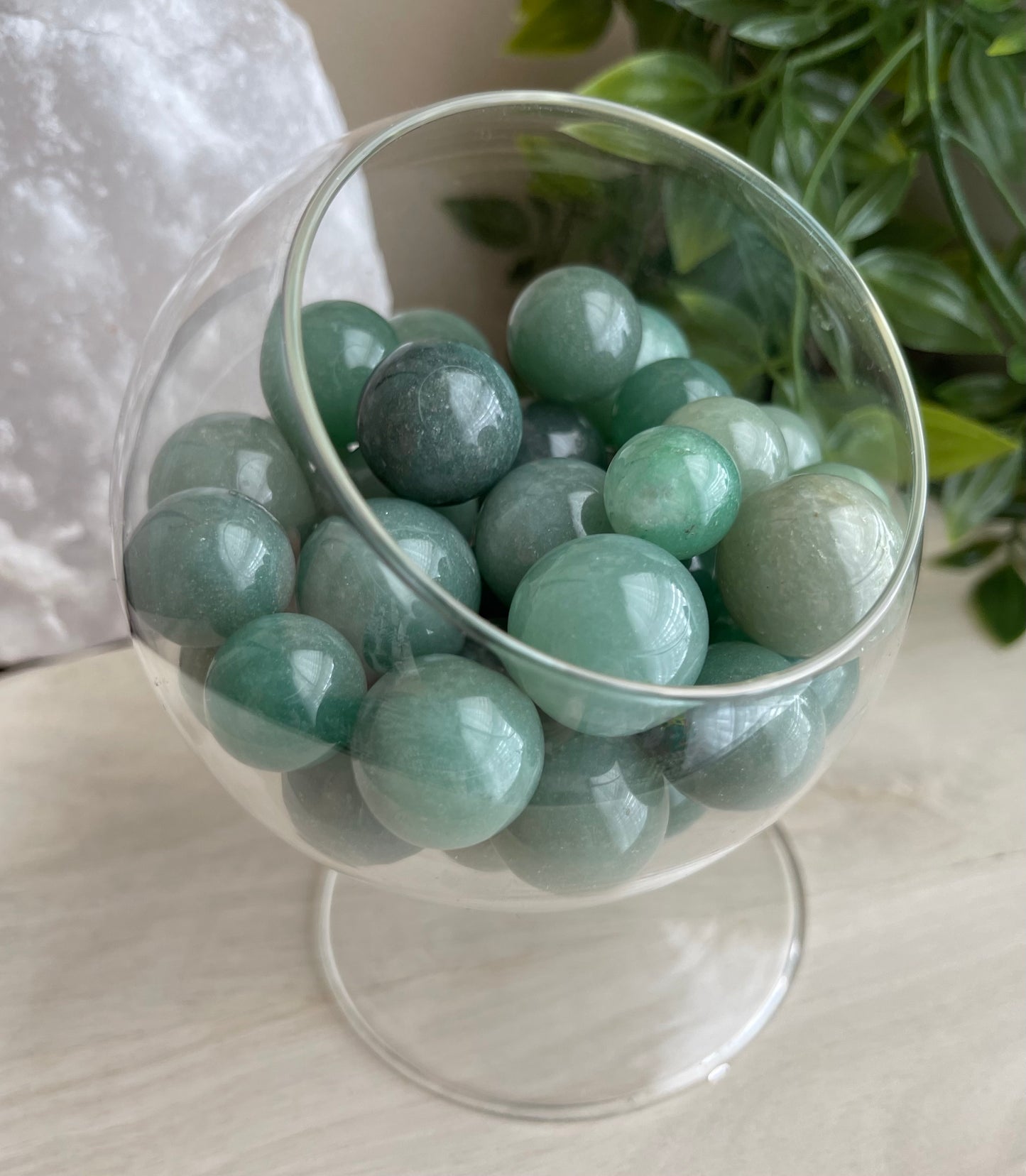 Green Aventurine Spheres