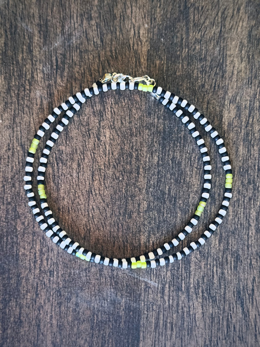 Recently Deceased | Seed Bead Necklace