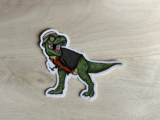 Hunter S. T-Rex | Matte Sticker