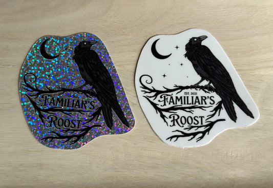 Familiar's Roost | Matte or Glitter Sticker