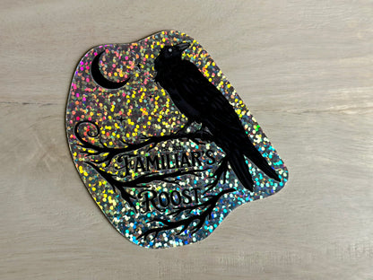 Familiar's Roost | Matte or Glitter Sticker