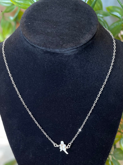 Rattlesnake Vertebrae Necklace | Ethically Sourced Natural Rattlesnake Bone Jewelry on Silver Chain