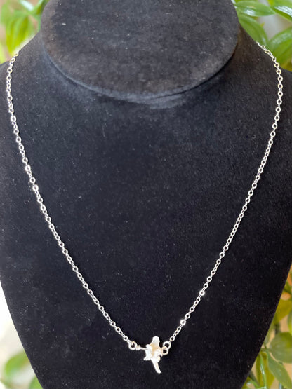 Rattlesnake Vertebrae Necklace | Ethically Sourced Natural Rattlesnake Bone Jewelry on Silver Chain