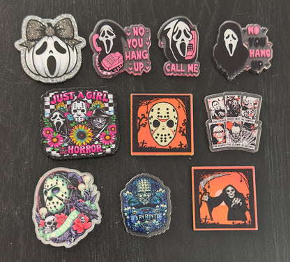 Horror Glitter Needle Minders