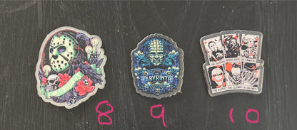 Horror Glitter Needle Minders