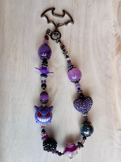 Pokemon Beaded Bag Charm Keychain