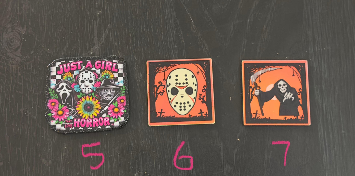 Horror Glitter Needle Minders