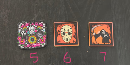 Horror Glitter Needle Minders