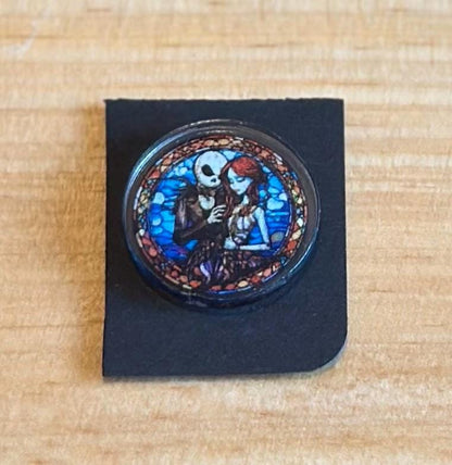 Jack and Sally Needle Minder: Nightmare Before Christmas Magnetic Pin