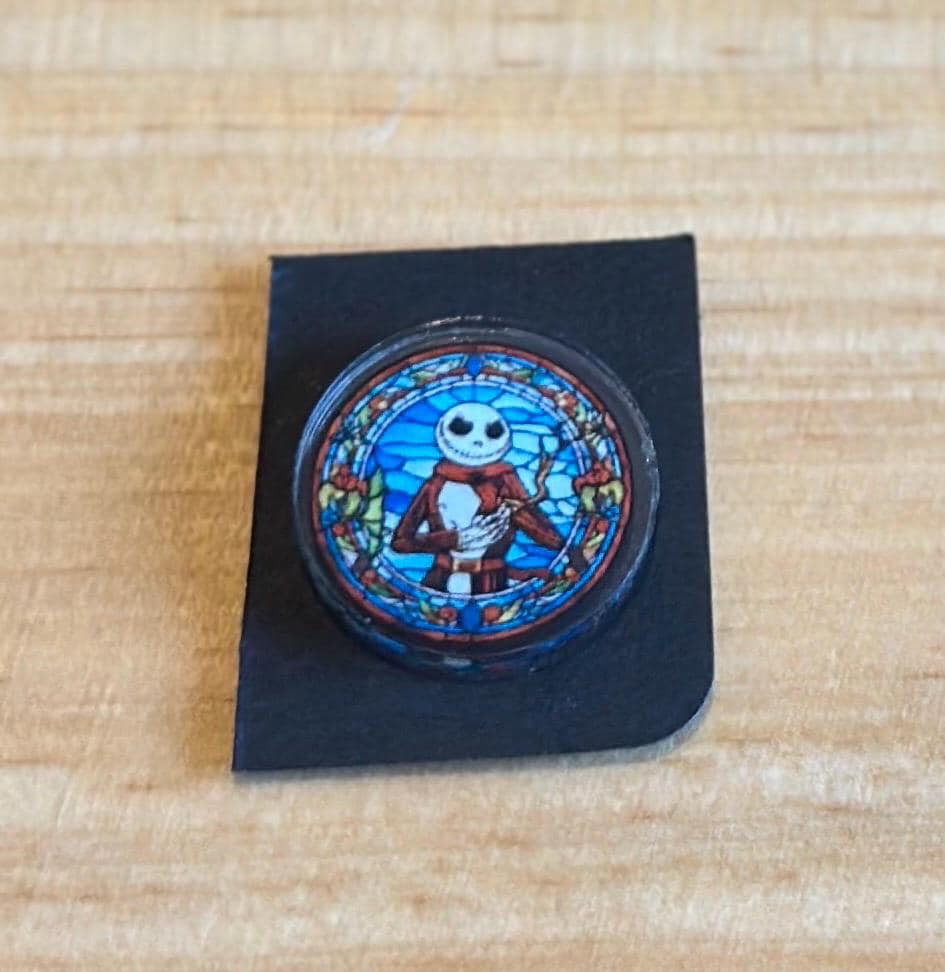 Jack and Sally Needle Minder: Nightmare Before Christmas Magnetic Pin