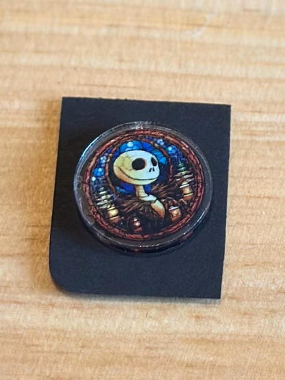 Jack and Sally Needle Minder: Nightmare Before Christmas Magnetic Pin