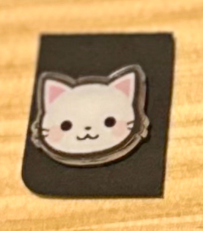 Cat Needle Minders | Cute Cat Face Magnetic Sewing Accessory