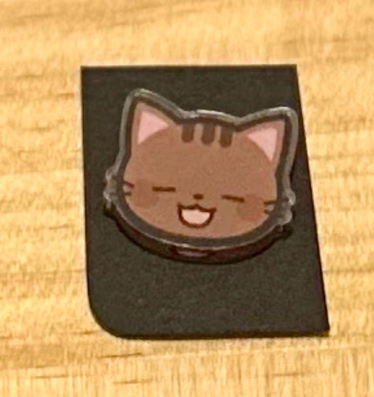 Cat Needle Minders | Cute Cat Face Magnetic Sewing Accessory