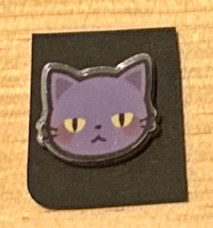 Cat Needle Minders | Cute Cat Face Magnetic Sewing Accessory