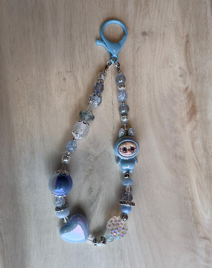 Labubu Beaded Bag Chain Kawaii Keychain