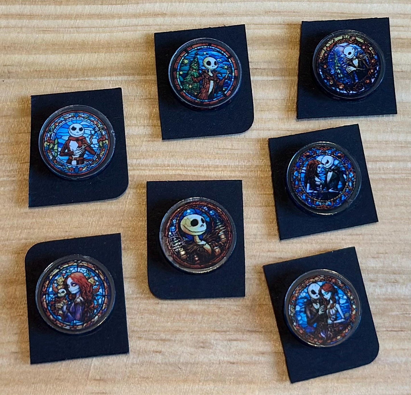 Jack and Sally Needle Minder: Nightmare Before Christmas Magnetic Pin