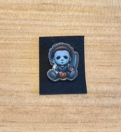 Michael Myers Needle Minder: Horror Halloween Magnetic Pin