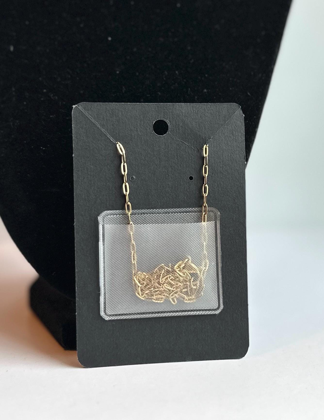 Gold Strawberry Pendant Necklace: Red Bead Charm, Stainless Steel Chain