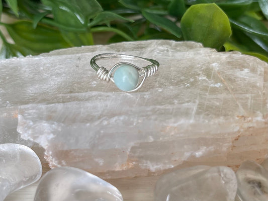 Amazonite | Small Stone Ring