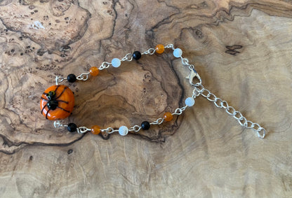 Trick-R-Treat Spider Bracelet