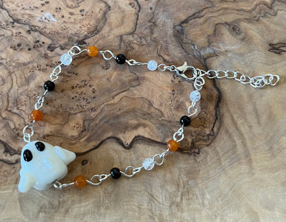 Trick-R-Treat Ghost Bracelet