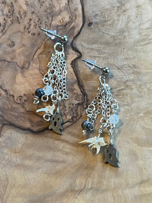 Ghost Vertebrae | Earrings