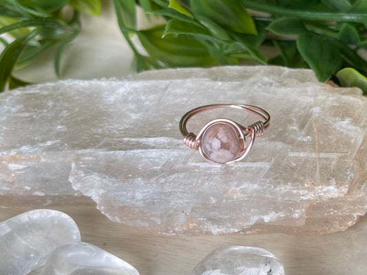 Flower Agate | Ring